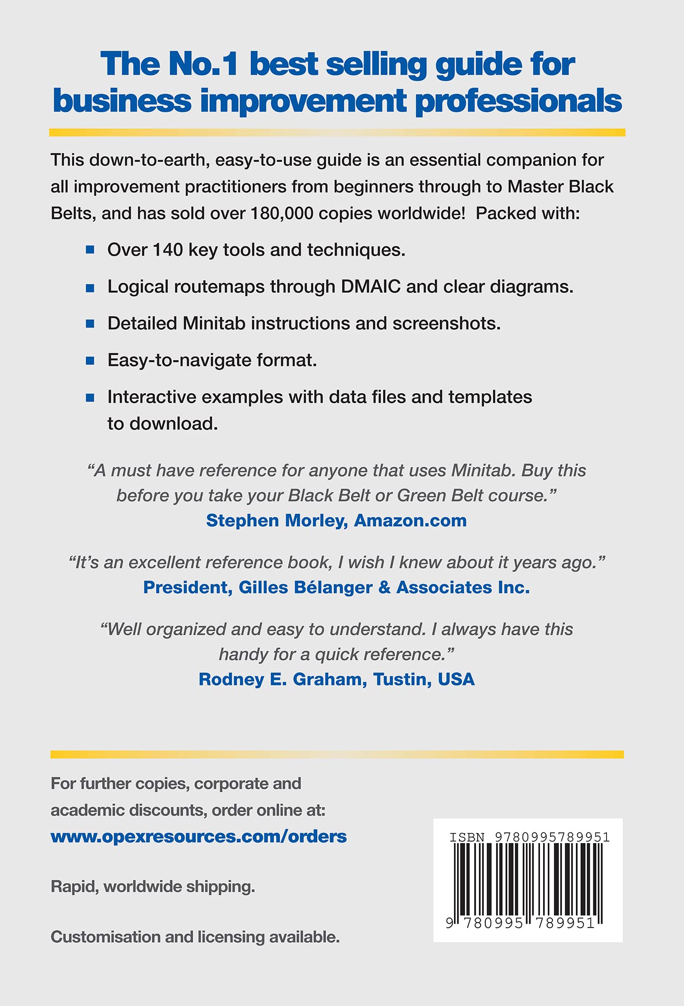 Mua Lean Six Sigma and Minitab (7th Edition): The Complete Toolbox ...