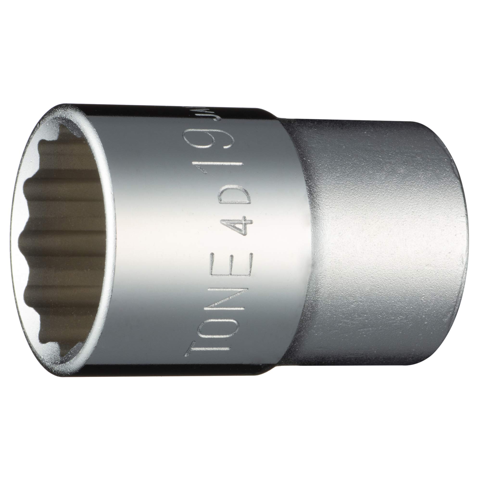 TONE Socket 12-Point 4D-19 1/2" Inch Drive 19mm