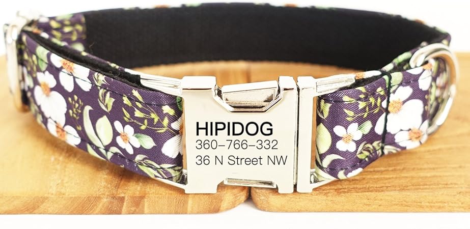 amazon dog collar with name