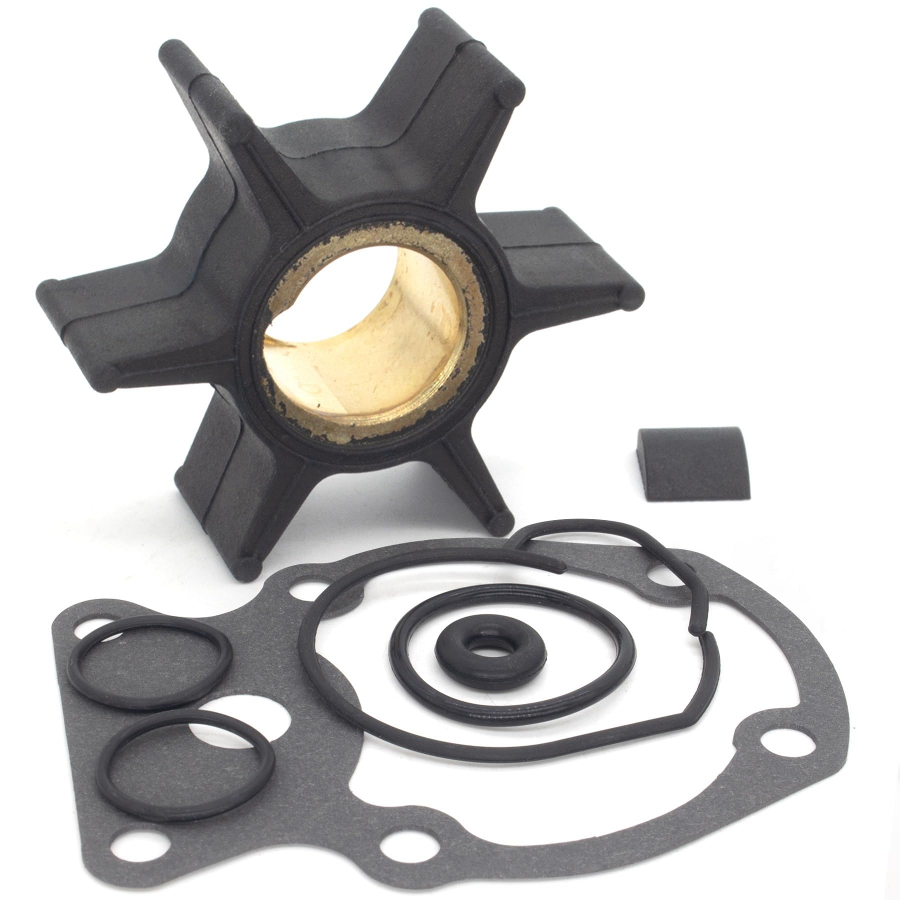 Photo 1 of 0395289 Boat Water Pump Impeller Service Kit for Johnson Evinrude 20-35 HP Outboard Motors replaces 395289 0395265 Sierra 18-3051 Marine Engine