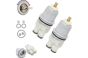 QLXAQLX 1 Pack RP46074 Shower Cartridge for Delta Shower and Tub 13/14 Series,Delta Monitor Shower Parts,Single-handle Delta MulitChioce Universal Valve Cartridge Assembly Water Cartridge(Only 1 PS)