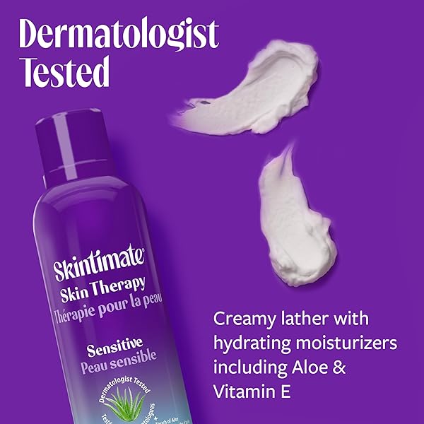 SKINTIMATE MOISTURIZING SHAVE GEL SENSITIVE SKIN 7 OZ.