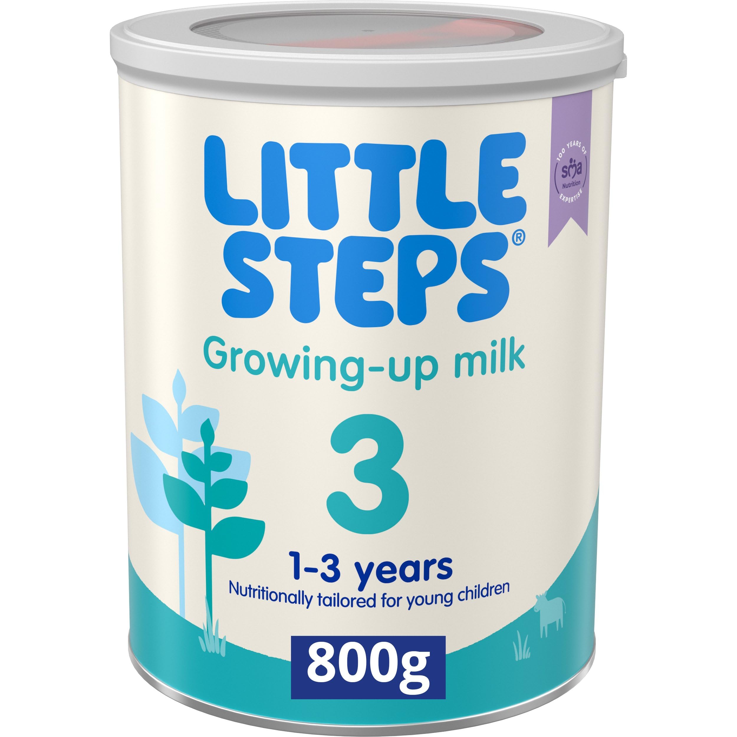 Little Steps by SMA Growing up Baby Milk, 1-3 years, Powder Formula 800 g ( Pack of 6)