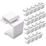 Cable Matters (20-Pack) Blank Keystone Jack Inserts