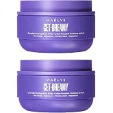 MA&Euml;LYS GET-DREAMY Overnight Toning Whip, 2 Pack | Cellulite Cream &amp; Tightening Support with Milk Thistle + Uva-Ursi - Whipped Body Cream Texture