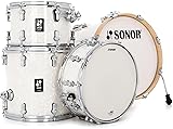 Sonor AQ2 Bop 4-Piece Shell Pack with Snare - White