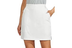 WILLIT Women's Skorts Golf Casual Skort Skirts UPF 50+ Quick Dry Zip Pockets Outdoor Hiking