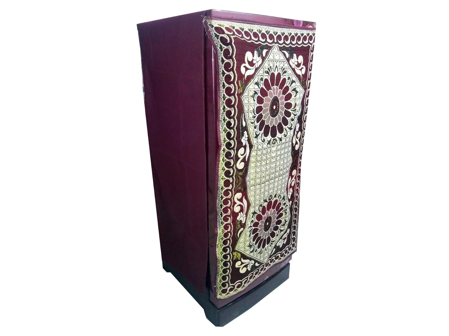 The Evolutions Full Fridge Cover For All 175 180 190 Liter Maroon Amazon In Home Kitchen