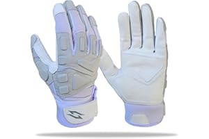 SCALE WEAR DESIGN Scale Wear Eco Stealth Padded Lineman Football Gloves Reinforced Leather Palms Adult Mens Youth Sticky Boost Your Game Durable Protection, Various