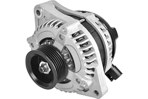 SINTLY New Alternator 3.5L Fit for Honda 2005-2008 Pilot, 2005-2007 Odyssey, 2006-2008 Ridgeline, Acura 2003-2006 MDX, 2005-2008 RL, 2007-2008 TL, AND0339 31100-RGL-A01 11099, 130A 6-Groove Pulley