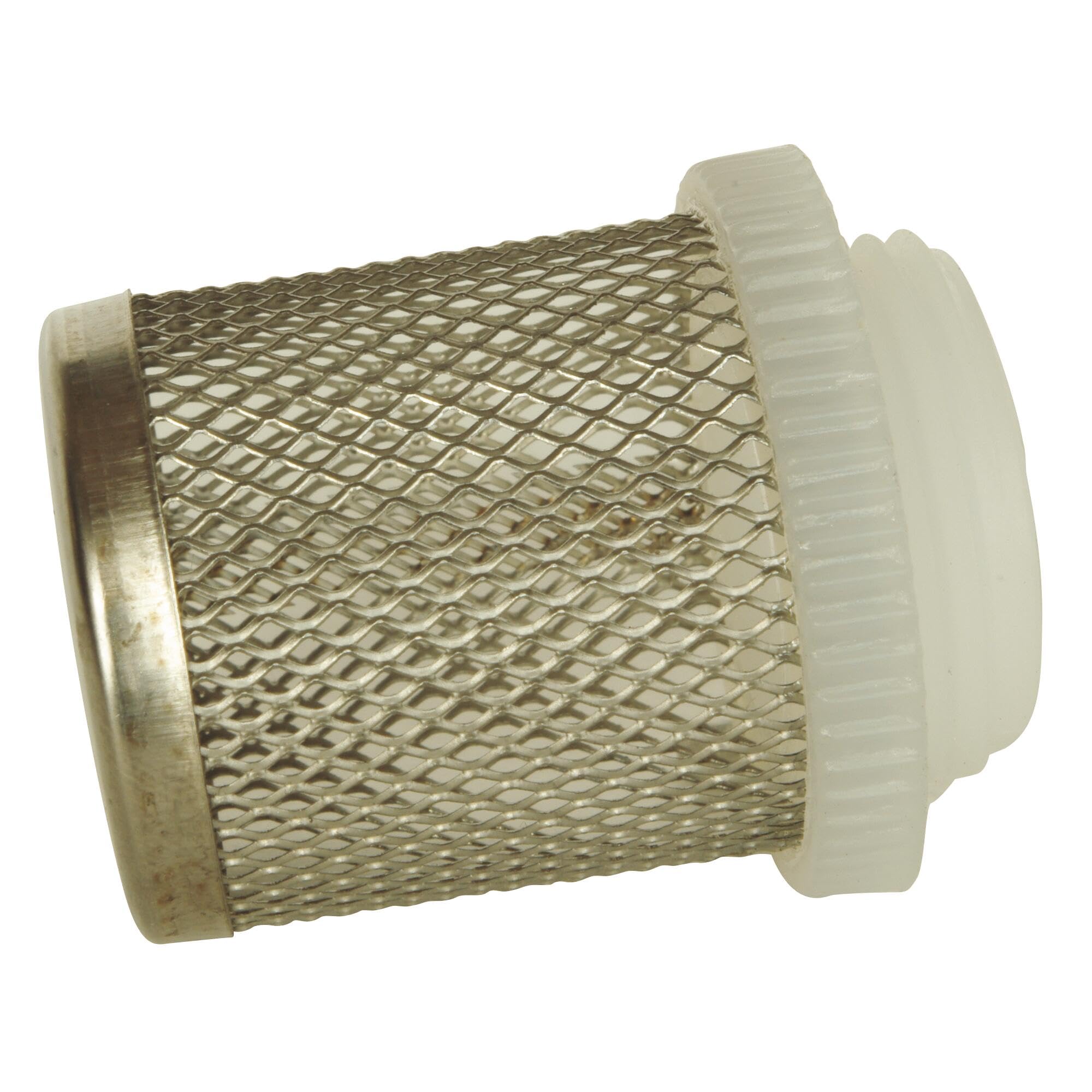 SOMATHERM FOR YOU - Strainer Basket for 20/27 Male Valve - Stainless Steel Sieve - Stainless Steel Filter - Polymer Attachment - Filtration : 1200 μm.