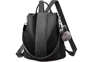 CHARMORE Women Backpack Purse Waterproof Nylon Anti-theft Rucksack Shoulder Bags