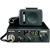 Uniden PRO510XL Pro Series 40-Channel CB Radio. Compact Design. Backlit LCD Display. Public Address. ANL Switch and 7 Watts o