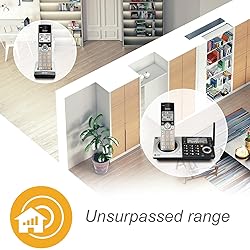 AT&T CL83507 DECT 6.0 5-Handset Cordless Phone for