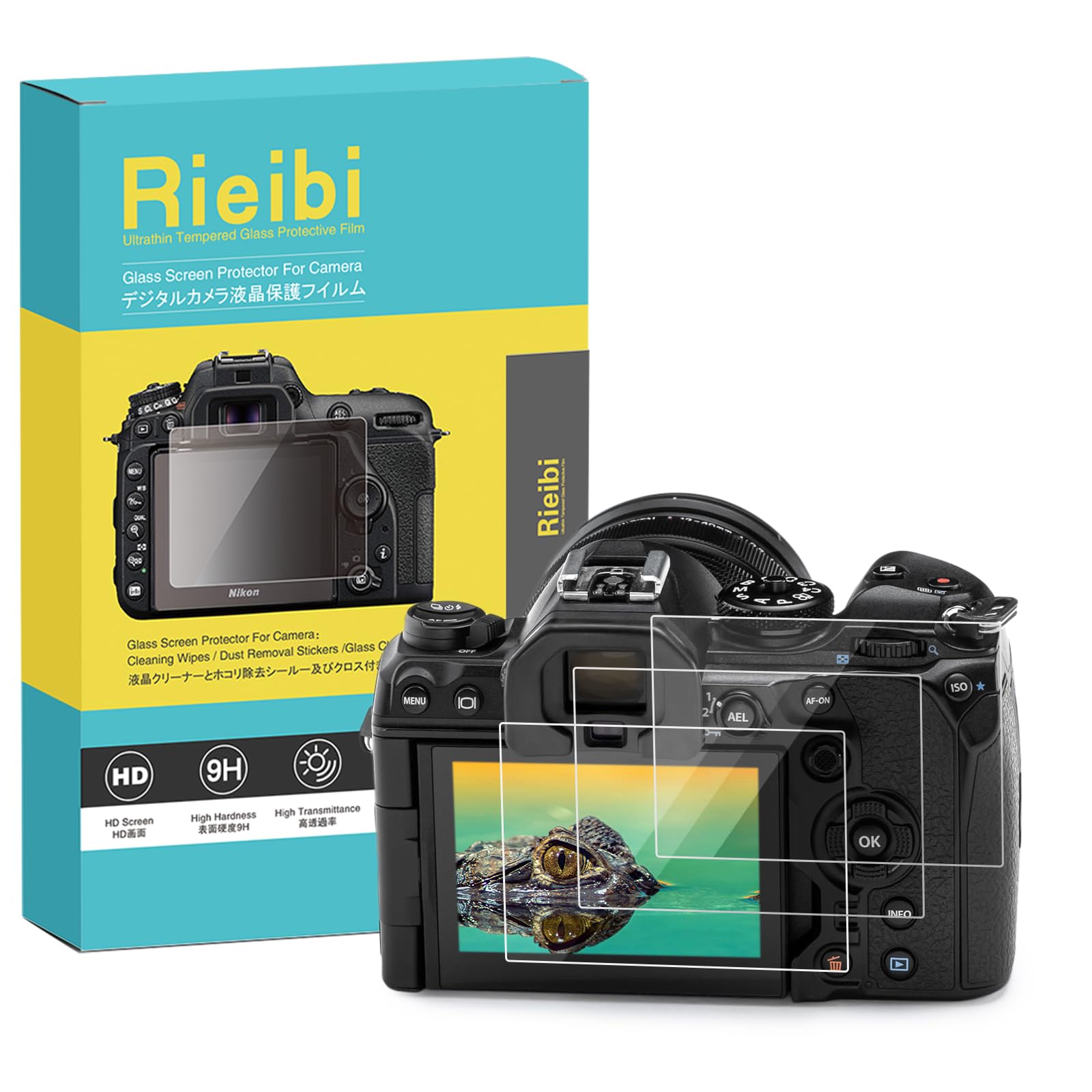 Photo 1 of Rieibi (3 Pack Soft Screen Protector for Olympus OM-1 OM-1 Mark II Digital Camera, High Definition Soft PET Film for OM1 OM1-2 Ultra-clear Anti-Fingerprint Anti-Scratch
