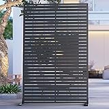 6FT Outdoor Metal Privacy Screen – Decorative