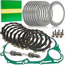 Heavy Duty Clutch Kit For Yamaha V Star 1100 - Complete Replacement Set With Springs & Gasket (1999-2009 Models)