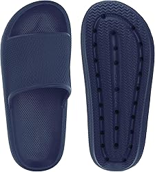 BRONAX Slides for Men Pillow Slippers House Home