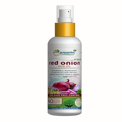 Huile D'oignon Rouge Anti-chute THE INDI - 200ml - Naturelle Aloe Vera - Pousse Cheveux