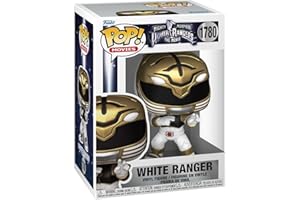 Funko Pop! Movies: Mighty Morphin Power Rangers: The Movie - White Ranger - Power Rangers Movie - Collectable Vinyl Figure - Gift Idea - Official Merchandise - Toys for Kids & Adults - Movies Fans