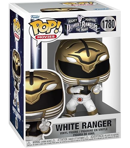 Amazon.com: POP Funko Television 668 Power Rangers White Tigerzord