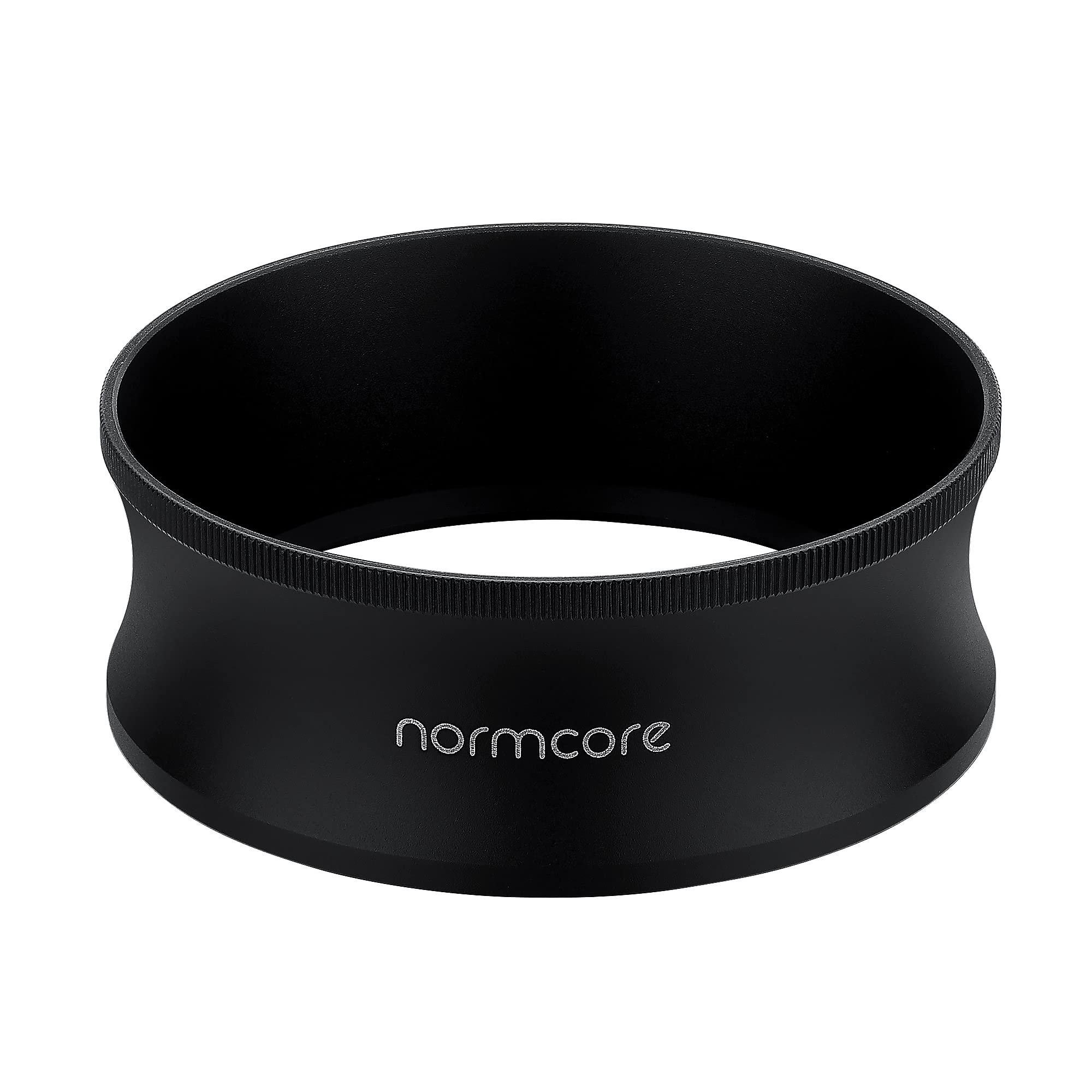 Normcore 54mm Magnetic Dosing Funnel V2, Espresso Coffee Dosing Ring, 28mm Anodized Aluminum with 9 Neodymium Magnets Fits 54mm Breville Portafilter, Black