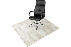Anidaroel 48"x60" Abstract Office Chair Mat, Desk Chair Mat for Hardwood Floor, Desk Mat for Rolling Chair on Hardwood, Office Chair Rug for Rolling Chair, Anti-Slip Floor Protector Rug