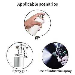 huyear Spray Paint Rack, Stable Rotating Paint Rack