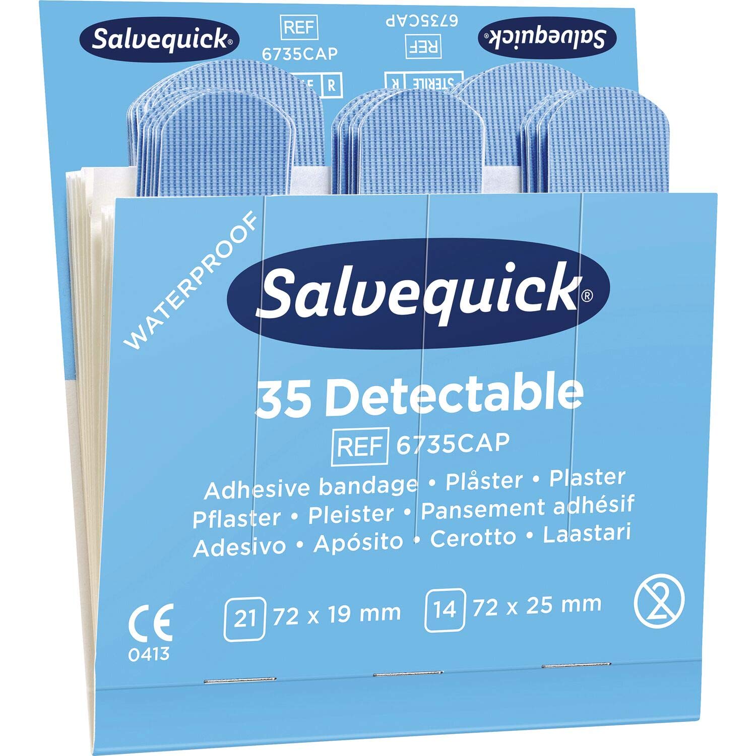 SALVEQUICK REF 51030127 Water-Repellent Plaster for Plaster Dispensers