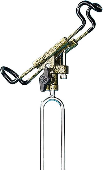 Amazon 磯 竿受け スタンダードタイプ 釣り具 ステンレス 回転 防止 安定 の 2本足 ピトン 2点 セット スポーツ アウトドア