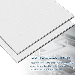 6061 Aluminum Sheet Metal 8 x 12 x 1/4 Inch, Heavy