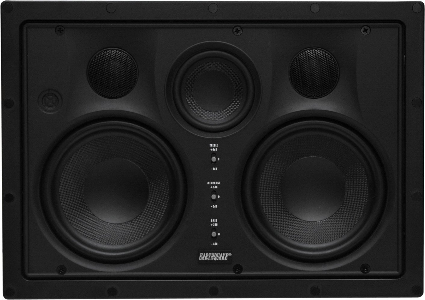 Earthquake Sound EWS530C Edgeless Series InWall Speaker (Black