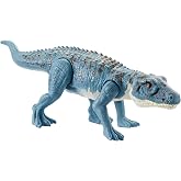 Jurassic World Toys Savage Strike Postosuchus Figure in Smaller Size with Unique Attack Moves Like Biting, Head Ramming, Wing Flapping, Articulation and More