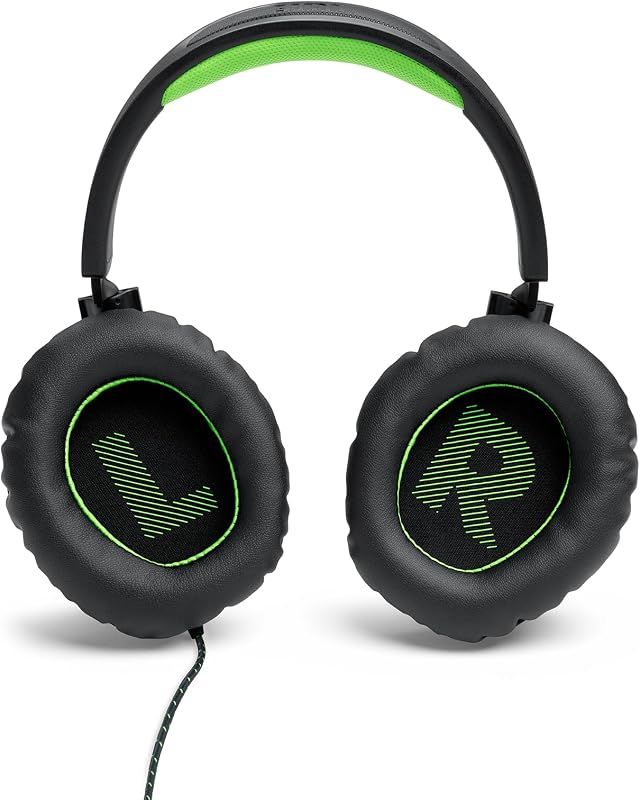 Quantum 100X, Over-Ear-Gaming-Headset, Schwarz-Grün