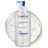 LABO.H No Sebum Shampoo | Korean Scalp Care, Instant Cooling | for Oily Scalp Exfoliator, Soothing | Korean Shampoo for Hair Loss with Rosemary and Caffeine 13.5 Fl. oz.