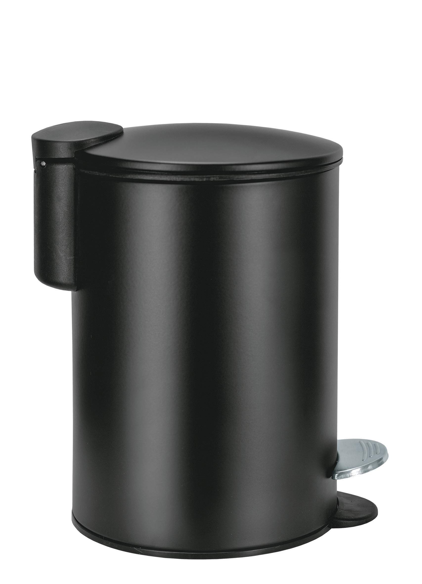 Kleine Wolke Silence Cosmetic Bin 3 Litres Black