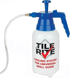 TILE RITE DCS237 1.1 Litre Cooling System Bottle for use with Diamond Hole Cutter Drill bits