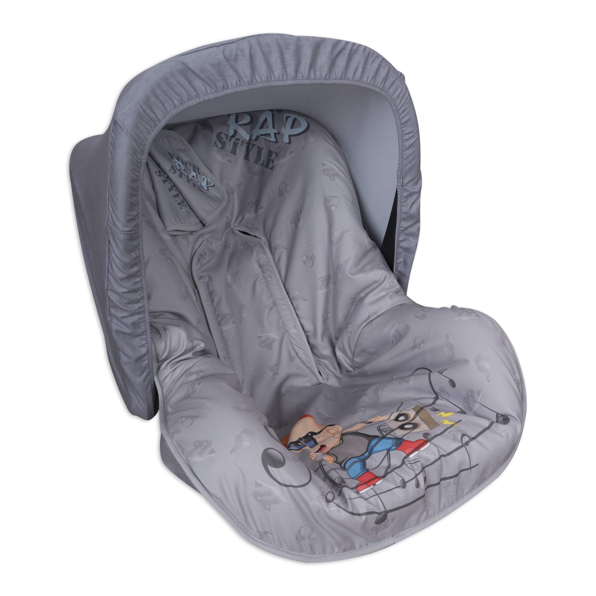 Babyline Music Group 0 Mat with Hood and Harness Cover, Universal