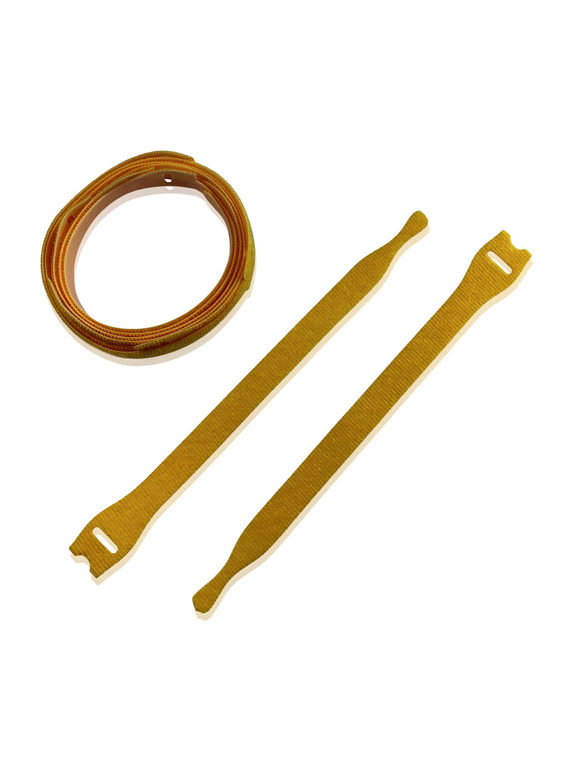 VELCRO® brand ONE-WRAP® CABLE TIES 10PCS (20x200mm, Yellow)