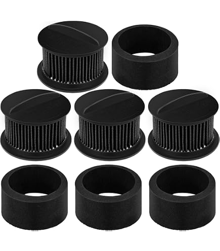 HQRP 2-Pack Outer Circular Pre-Motor Filter For Bissell Upright Vacuums – Replaces 203-1192, 203-8161
