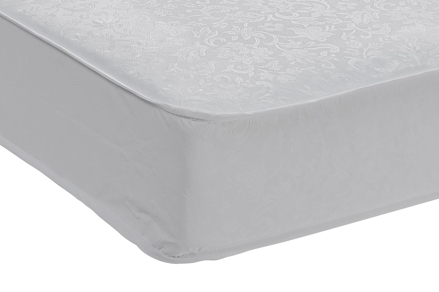 Safety 1st Heavenly Dreams White Crib & Toddler Bed Mattress for Baby & Toddler, Water Resistant, Lightweight, Hypoallergenic, Green Guard Gold Certified, Large : Baby