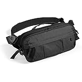 tomtoc 5.5L X-Pac Sling Bag for Nintendo Switch 2/ROG Xbox Ally X, Heavy Duty Crossbody Bag for Men, Water-resistant Carry Chest Daypack Travel Shoulder Pack for Steam Deck OLED, iPad mini, Tactical