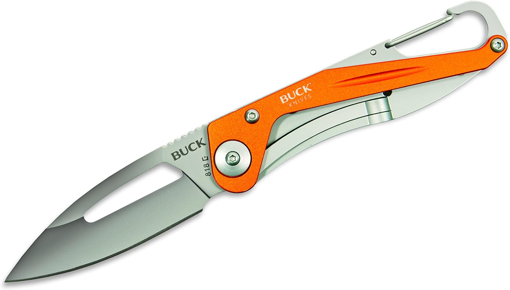 Buck Knives 0818 Apex Folding Knife, Carabiner Bottle Opener