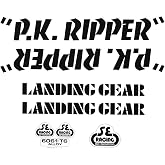 SE Bikes PK Ripper Decal Set BLACK | SE Bikes PK Ripper Black Decal Set | Genuine OEM Bicycle Sticker