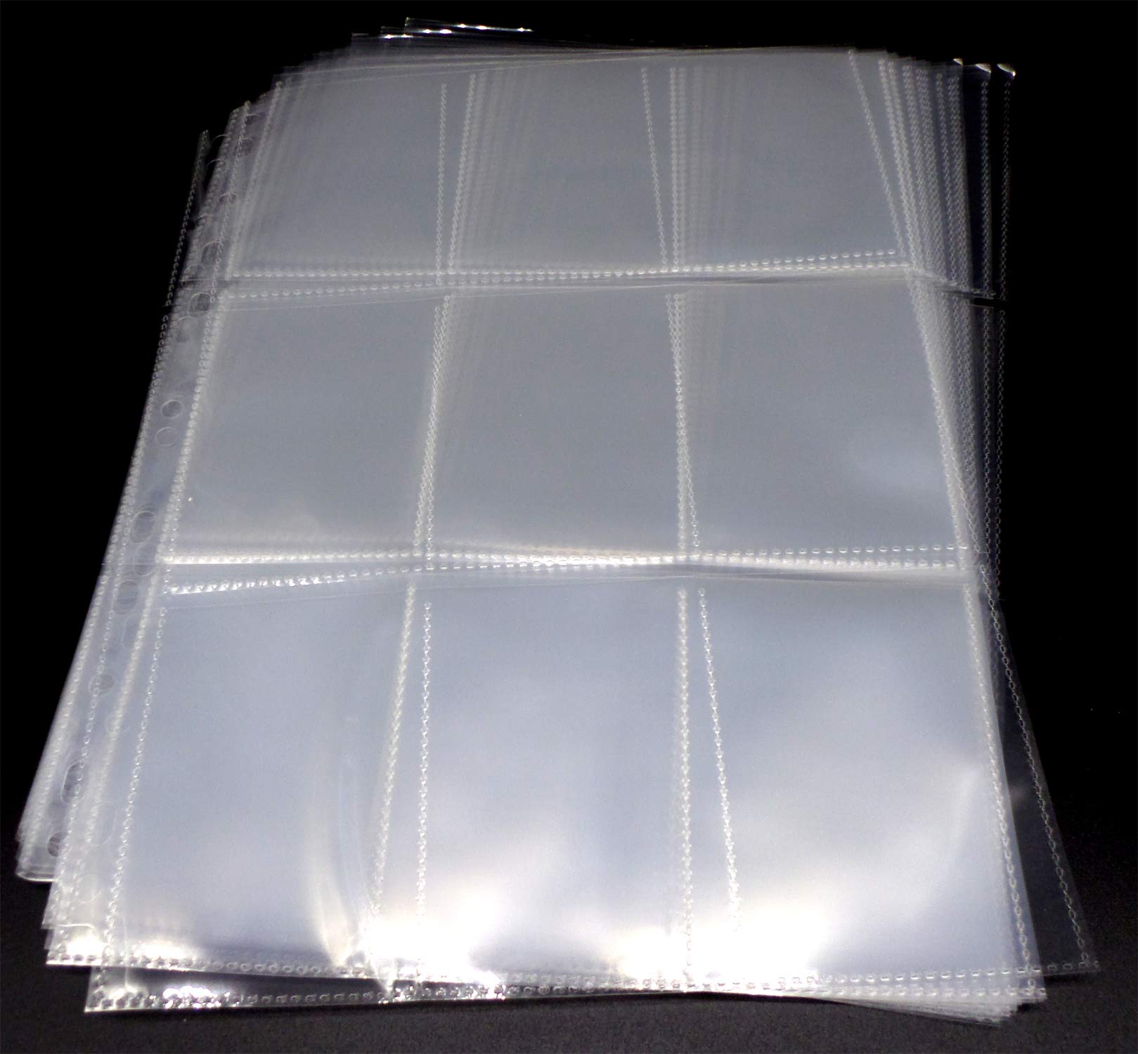 docsmagic.de 10 Premium 9-Pocket Pages - 11-Hole - 3-Ring Album- MTG - YGO - PKM — image 1