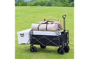 Carrinho de Transporte Dobrável 150kg - Preto, Resistente e Portátil para Serviço Pesado