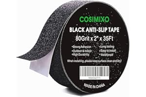 Heavy Duty Anti Slip Tape for Stairs Outdoor/Indoor Waterproof 2" x 35Ft Grip Tape Safety Non Skid Roll for Stair Steps Tract