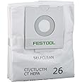 Festool 496187 Selfclean Filter Bag For CT 26, Quantity 5 (1)