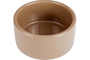 Kaytee Stoneware Ceramic Pet Hamster Bowl, Brown, 5-Inch