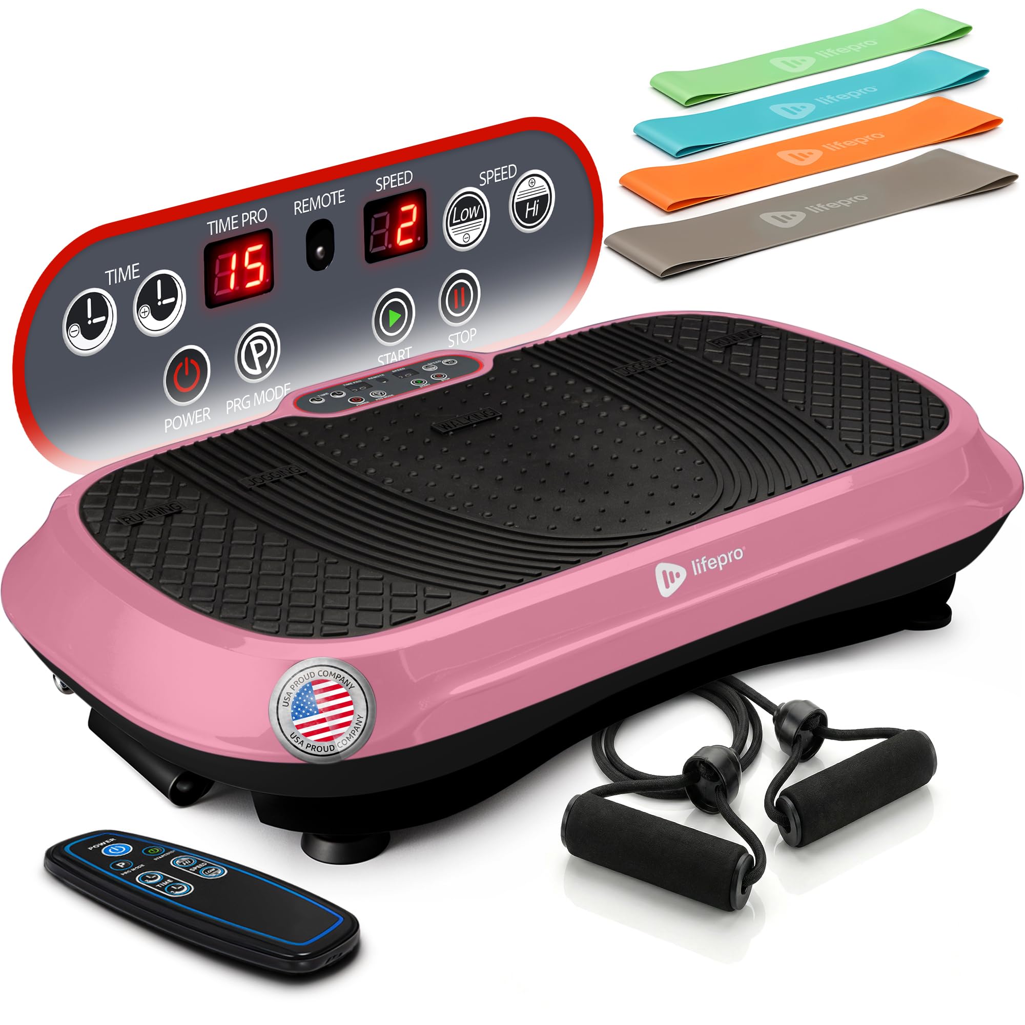 Lifepro Waver Vibration Plate Exercise Machine with 99 Speeds & 10 Presets
